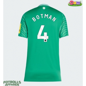 Newcastle United Sven Botman #4 Bortatröja Kvinnor 2025-26 Kortärmad